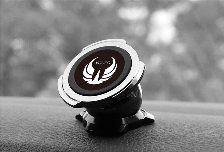 Магнитный держатель для телефона в машину Car Kit Black